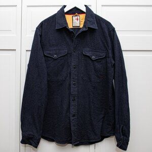 Utility Workshirt  - Dark Navy Crowsfoot